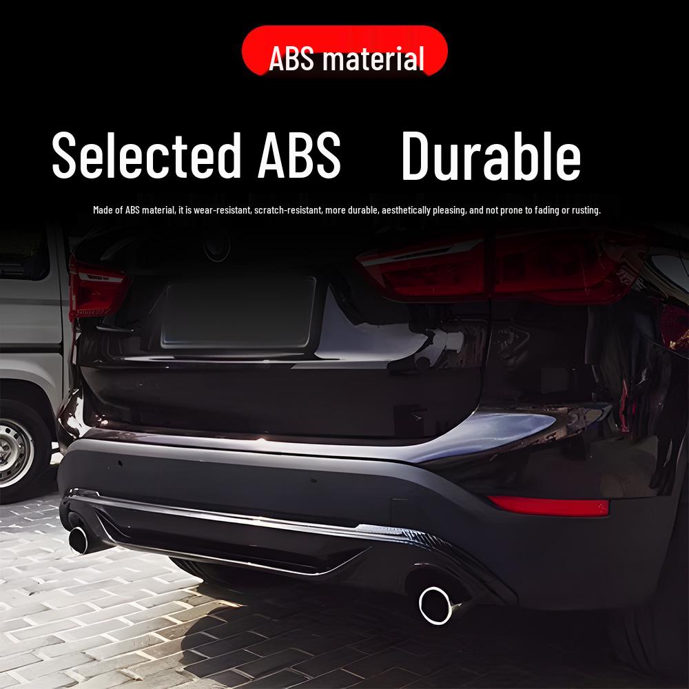 Gloss Black MP Style Rear Diffuser for BMW X1 (2016+) F48 F49 Car Modification