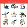 Sonnenenergie-Wissenschaftskit mit DIY-Solarauto und Windventilator für Bildungs projekte für Kinder