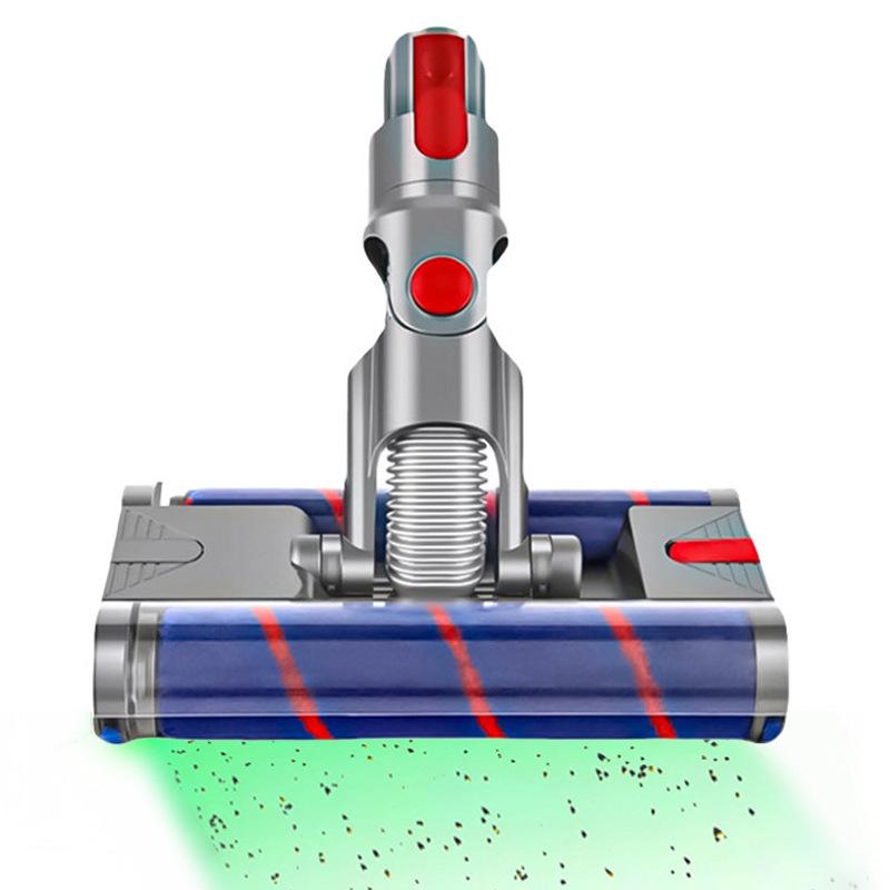 Elektrische Bodenbürste Kompatibel mit Dyson V7/V8/V10/V11/V15 - Düsen Zubehör & Große Walzenbürste