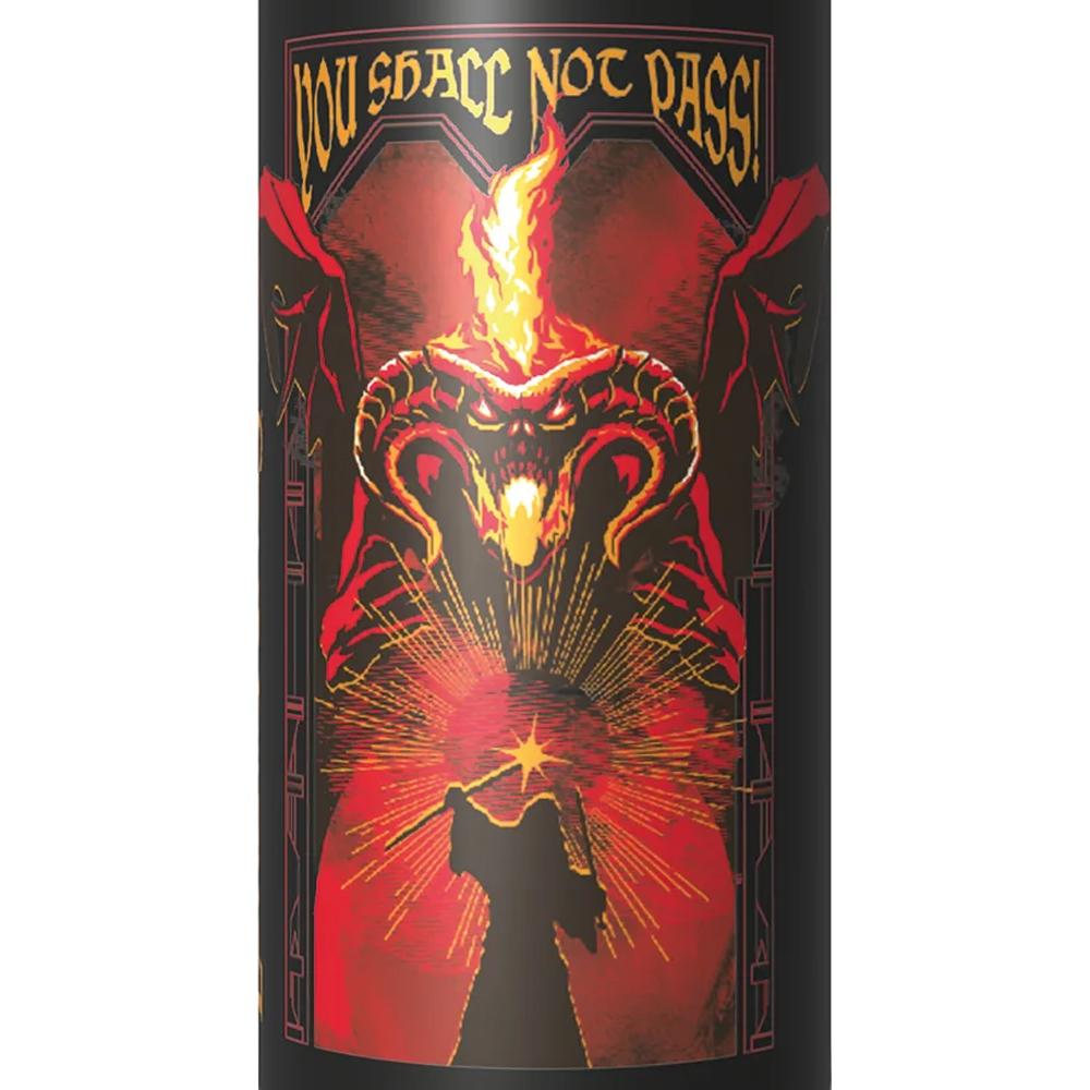 LORD OF THE RINGS Rage Of The Balrog Metal 1000ml Flask