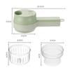 Electric Vegetable Cutter Set Handheld Wireless Garlic Masher Food Chopper Meat Grinder Machine Peel Slice Kitchen Accessories