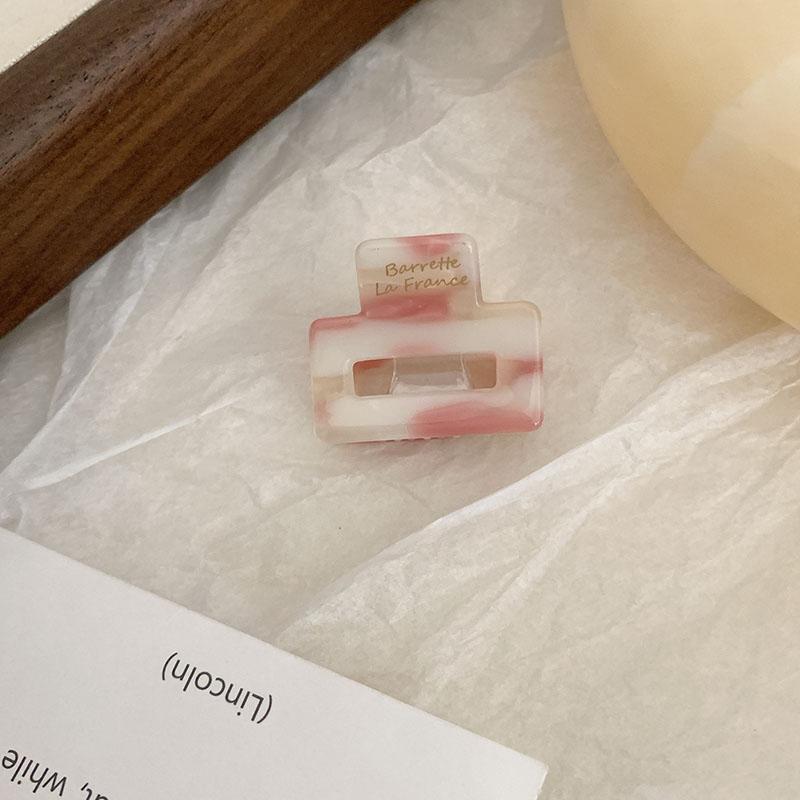 

Французский стиль Изысканный Улучшенный Уксусная кислота Квадратная заколка 2,7 см Мини Маленькая Заколка для волос Челка Верхняя заколка для Девочки Головной убор Hair Claws