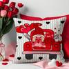Pillow Valentine's Day Pillow Case Red Love Bedside Pillow Sofa Cushion