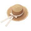 Fashion French Style Flat Top Straw Hat Beach Sun Hat Travel Vocation Women 2026 Summer Straw Hat