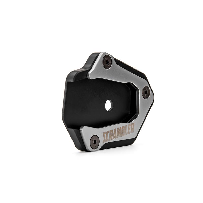 For Ducati Scrambler 2014 2015 2016 2017 2018 Motorcycle Stainless steel Kickstand Foot Side Stand Extension Pad Support Plate