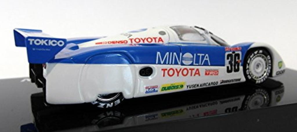Hot Works Maßstab Toyota LM1989 Minolta Fertigprodukt 1/43 Q-Model 89C-V Nr. 36