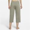 Nike Yoga Luxe Knit Wide-Leg Capri Pants Women Bottoms Olive DA0777-320