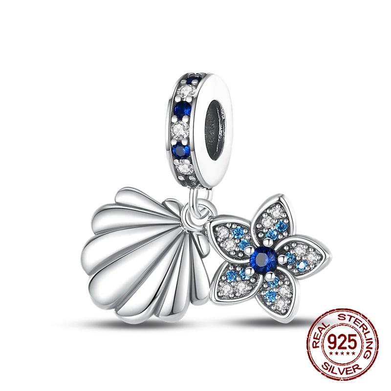 Copper Christmas Winter Snowflake Four Leaf Clover Spacer Beads Pendants Fit 4Mm Hole Diamete Braceletdiy Jewelry