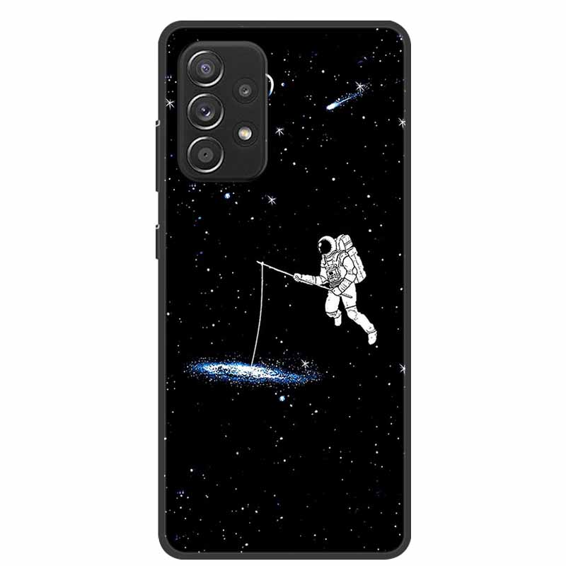 Für Coque Samsung A52s 5G Hülle Stoßfeste weiche Silikon-TPU-Rückseite für Samsung Galaxy A52s 5G Handyhüllen A52 S Niedlicher Cartoon