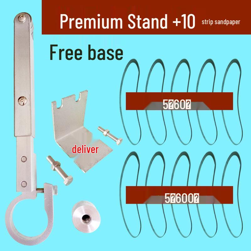 Mini Angle Grinder Belt Sander: DIY Sandpaper Machine for Woodworking and Polishing