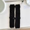 Xia Nuo Autumn/Winter Women's Ballet-Style Knit Bow Knot Leg Warmer Socks