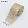 2m/Roll 6.3cm Flocked Christmas Ribbon Glitter Merry Christmas Letter Printed Ribbons For Xmas Holiday Gift Wrapping Bow Decor