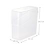 Cheese Slice Storage Box Kitchen Refrigerator Cheese Container with Cover Instant Coffee Tea Bag Ketchup Packet Storage Box
