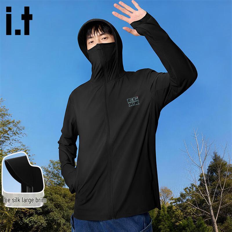 Fingercroxx Men's Ice Silk Sun Protection Hooded Jacket