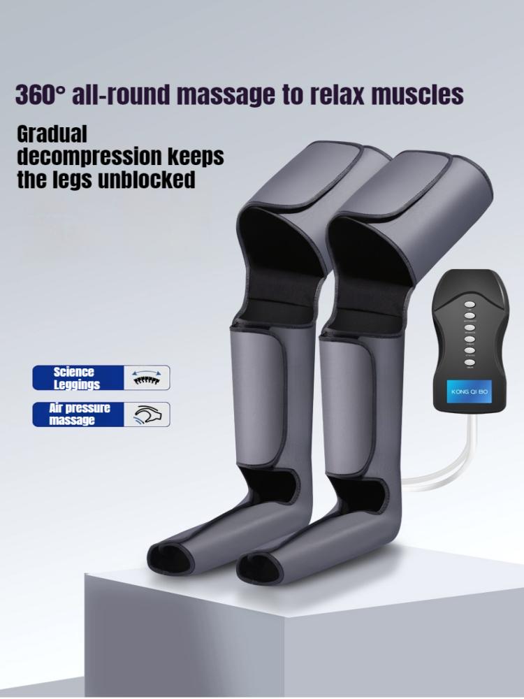 Air Wave Leg Massager with Foot Air Pressure Massage to Relieve Soreness for Home Use Electric Leg Massager
