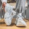Men Casual Sneakers Outdoor Running Tennis Shoes Comfortable Trainers Platform Breathable Sneakers Vintage Sports Shoes Male