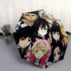 1pc Demon Slayer Anime Characters Automatic Opening and Closing Umbrella - Lightweight 3-Fold Design, Suitable for Fans, Travel, Daily Use,