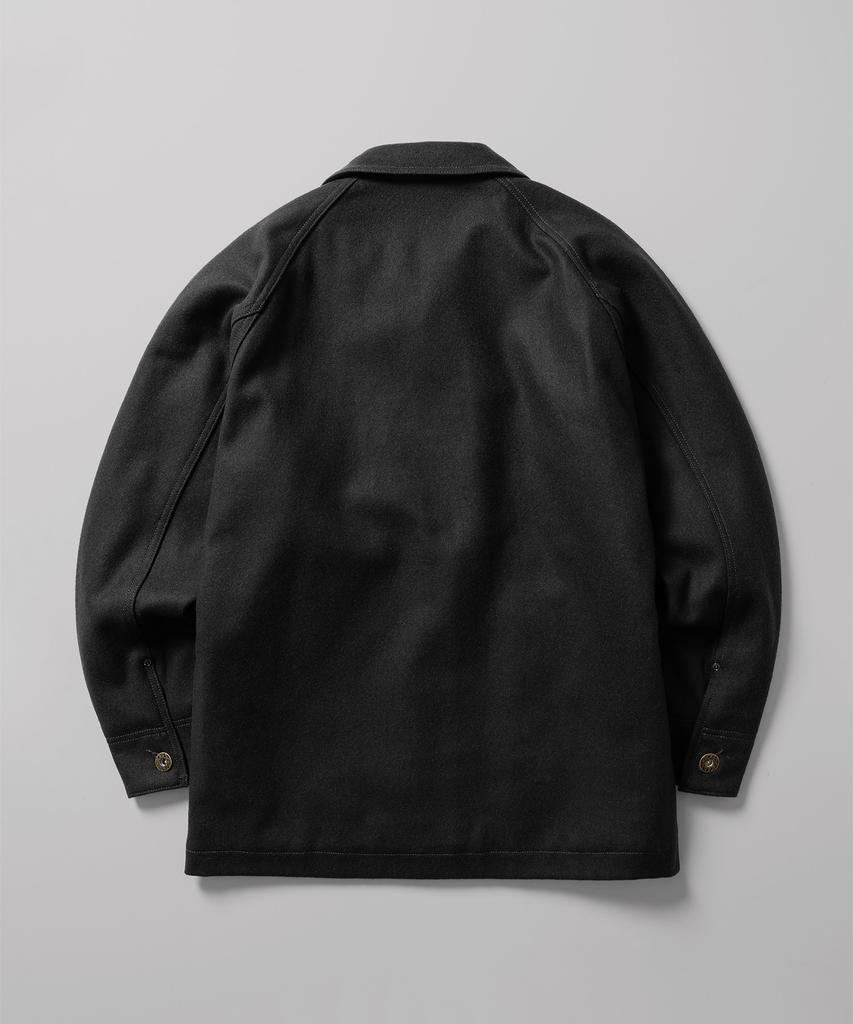 Dickies Wool Zip-Up Chore Jacket Black