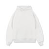 Autumn and Winter Solid Color Blank Plus Velvet Thickened 450g Hooded Sweatshirt Men Heavy Hoodie Men's Clothes