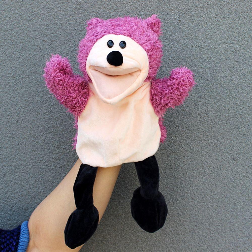 Niedliche Ganzkörper Tier Handpuppe Plüschtier Kindergarten Geschichte Interaktive Requisiten Eltern-Kind-Spiel Handschuhpuppen
