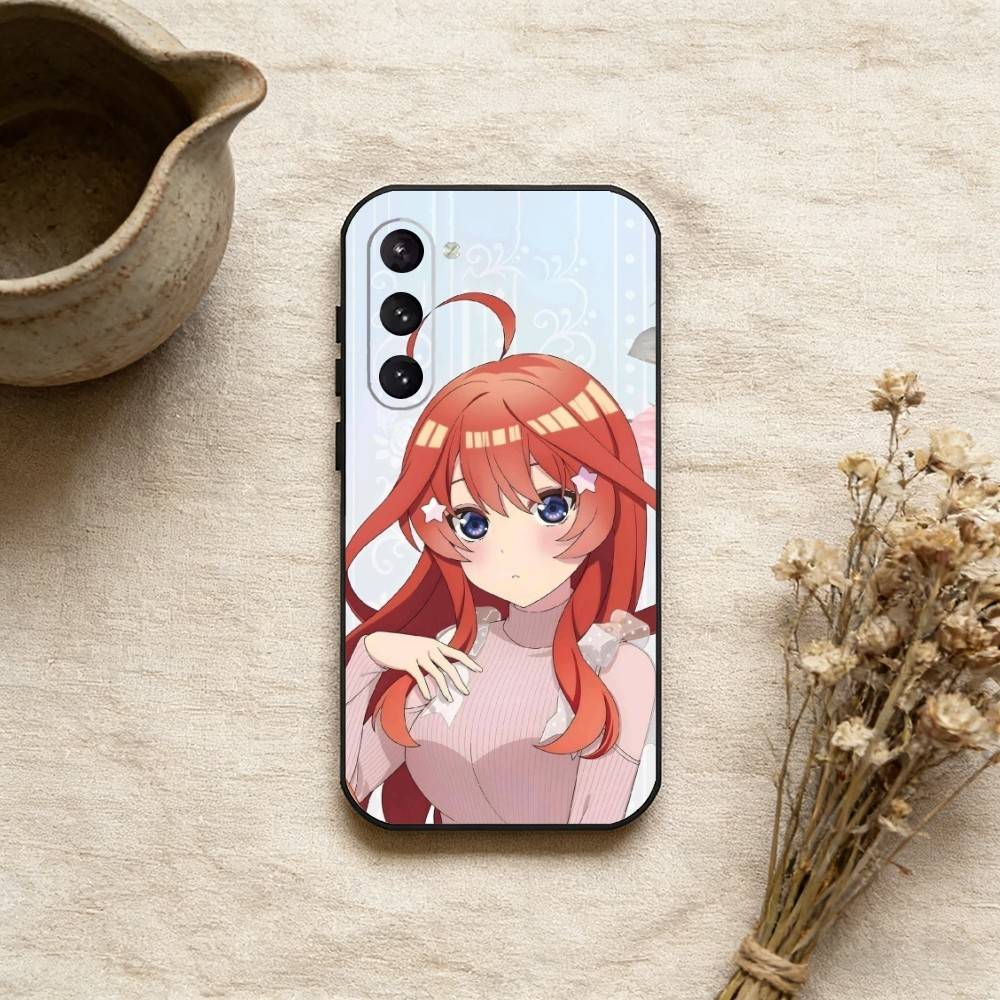 

I-Itsuki N-Nakano Phone Case For Samsung Galaxy A73,21,22,32,71,53,52,51,80,5G Soft Black Cover Samsung a12