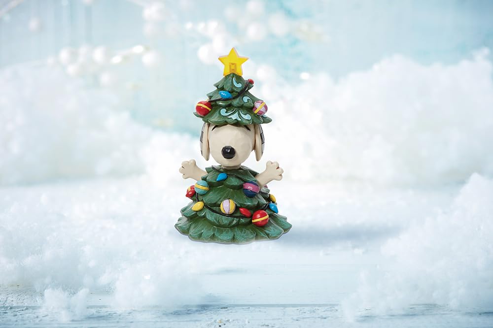 JIM SHORE Snoopy Christmas Tree 6013042
