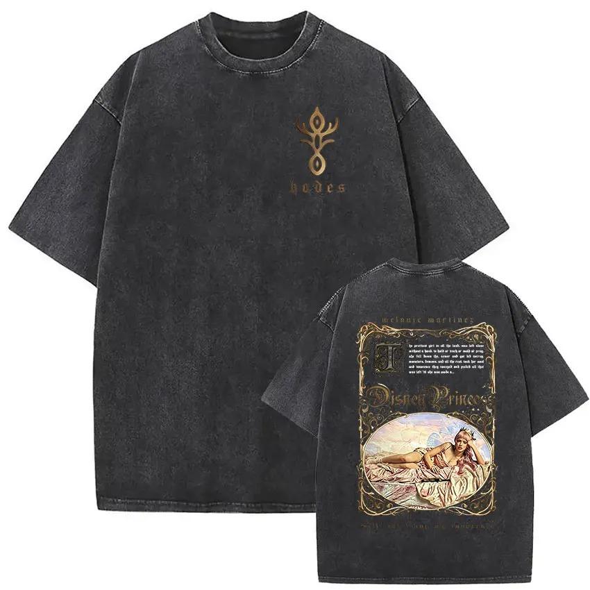 Molly Martinez Album Cover Mens Womens Short Sleeve Washed Short Sleeve TShirt Casual Comfortable Streetwear Fan Gift