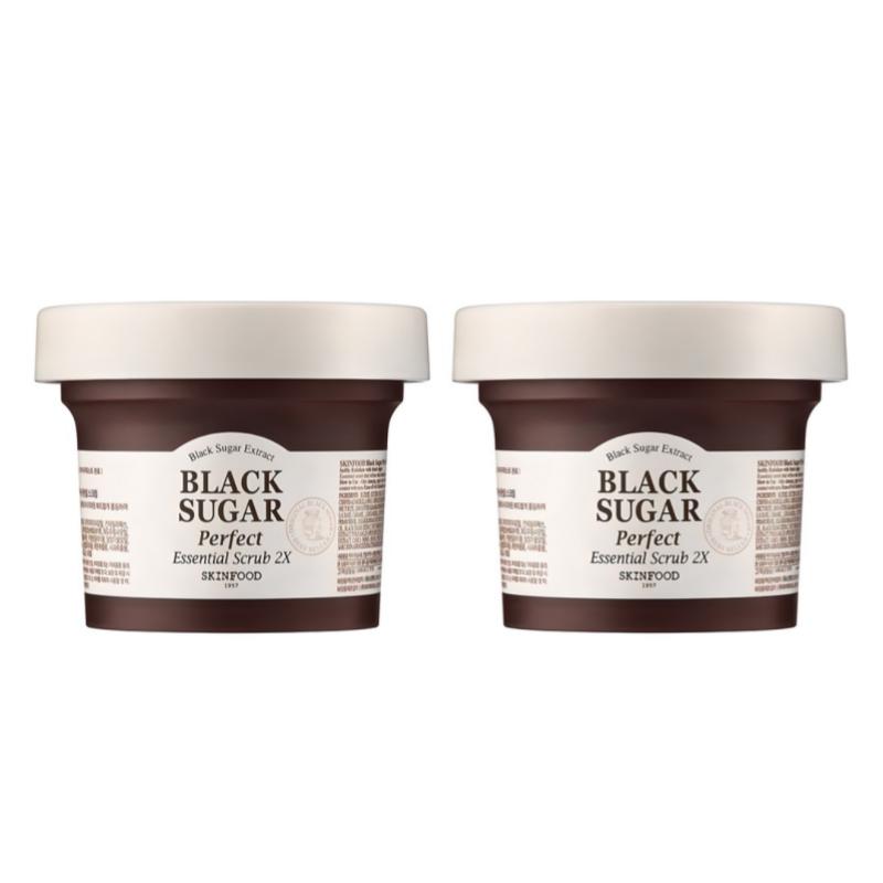 Skinfood Black Sugar Perfect Essential Scrub 2X 210ml (3 Options)