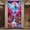 Diy Diamond Painting New Collection Mountain Castle Landscape Full Square Round Drill Rhinestone Embroidery Scenery Mosaic Cross Stitch Kits