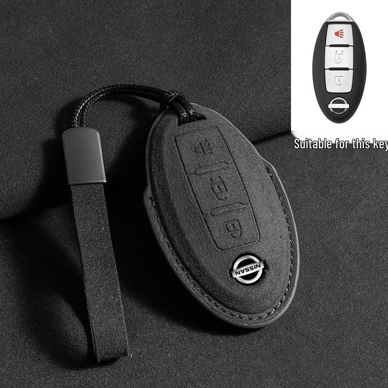 Nissan Car Key Cover for Altima, Sylphy (14th Gen), Qashqai, X-Trail, Tiida, Bluebird, Kicks, Tanlu, Loulan