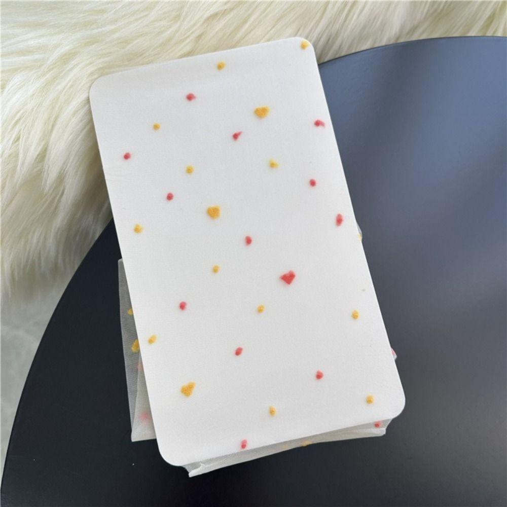 2Pcs Nylon Colorful Dot Stockings Transparent Leggings Women Sweet Heart Long Tights  Girl