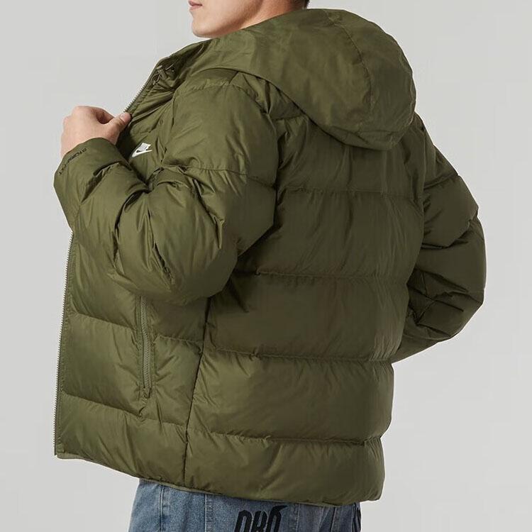 Nike Sportswear Therma-FIT Repel Hooded Puffer Classic Jacket Green (Unisex) Down Jackets FZ1103 222