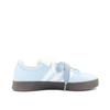 Adidas VL COURT 2.0 Blue Man Leather Lightweight Low top Skateboard Shoes Unisex Blue White HQ1802(Team847-)