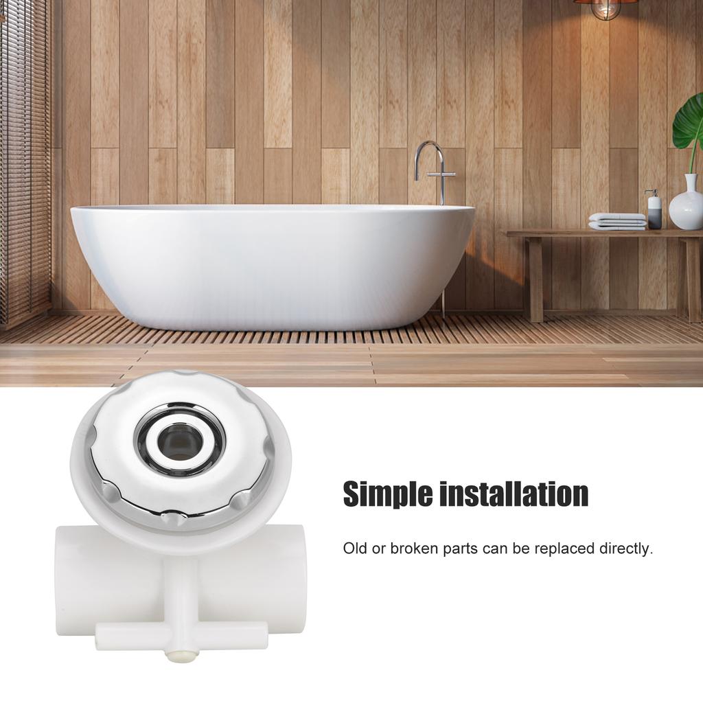 G3/4in Bathtub Massage Jet Massage Water Nozzle for SPA Swimming Pool Equipment Parts Accessories