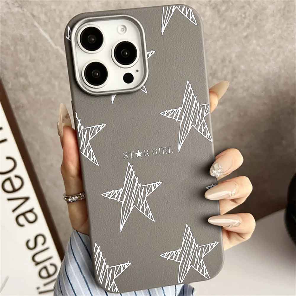 

Чехол с цветочным узором, кожаный чехол для телефона Samsung Xiaomi Iphone, устойчивый чехол для мобильного телефона Samsung Galaxy A55 5G холодный серый