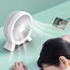 Cooling Table Desk Fan Rechargeable  Air Cooler for Traveling Outdoor Office