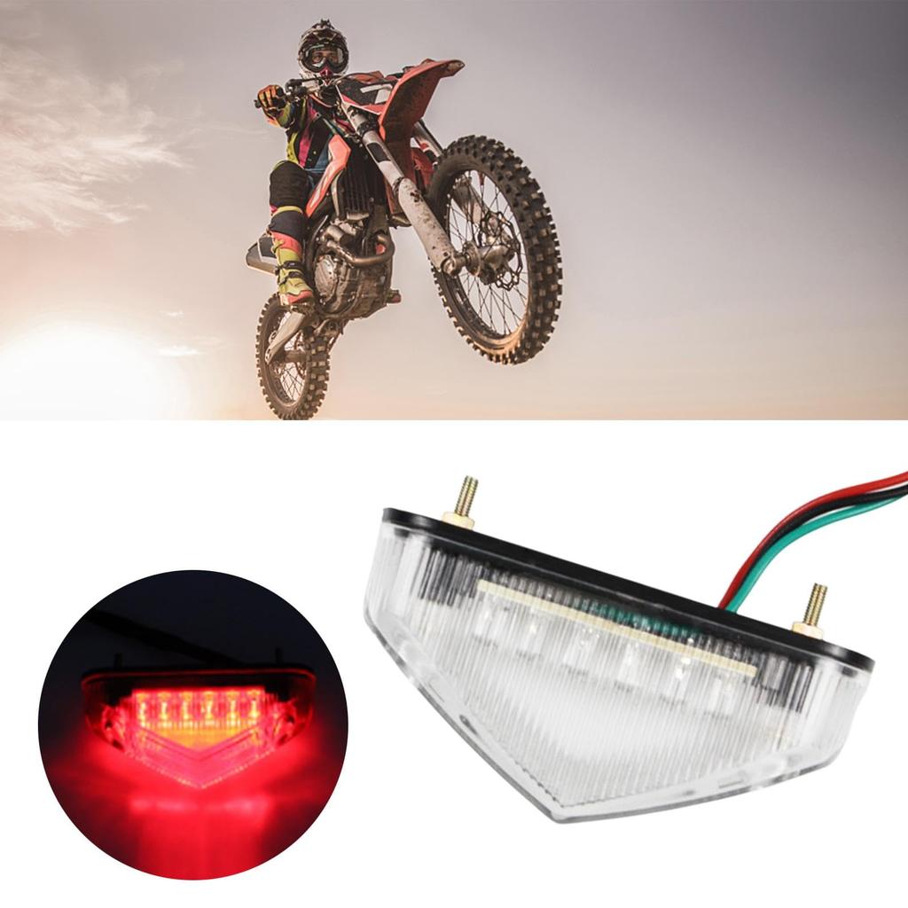 LED Tail Brake Light, LED Motorcycle Rear Tail Light, Stop Running Tail Light, Brake