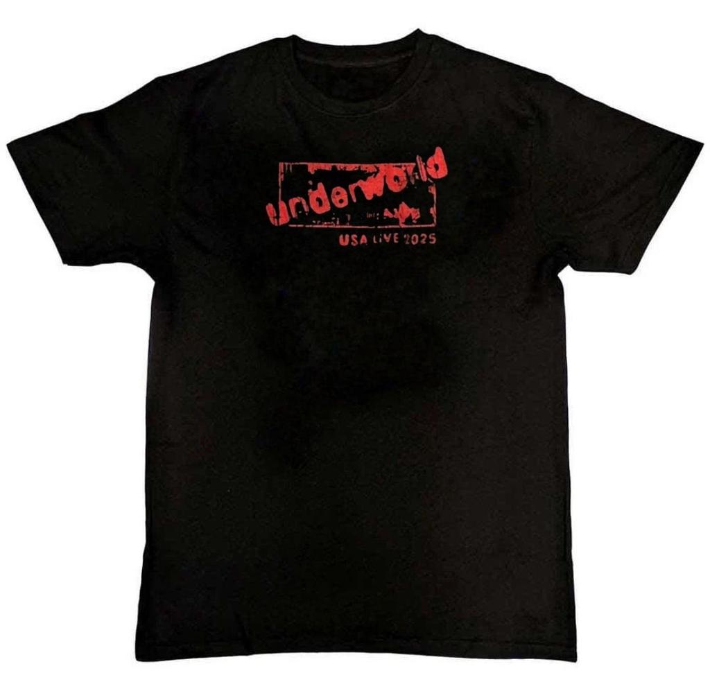 UNDERWORLD 2025 USA TOUR Graphic Print Mens T-Shirt