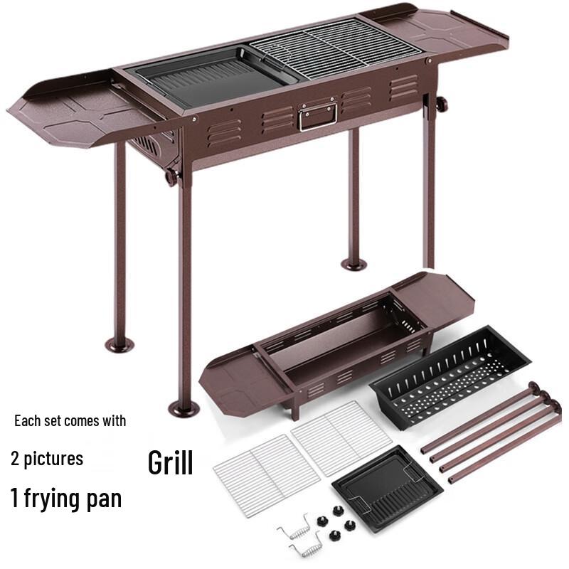 OEING Multi-functional Outdoor BBQ Grill