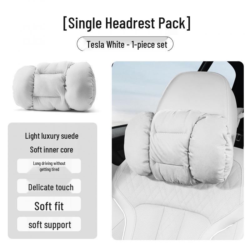 Trumpchi E8 Flannel Headrest & Lumbar Support for Legend M8, Master Neck Pillow for GS3, Ying Su M6, GS8.