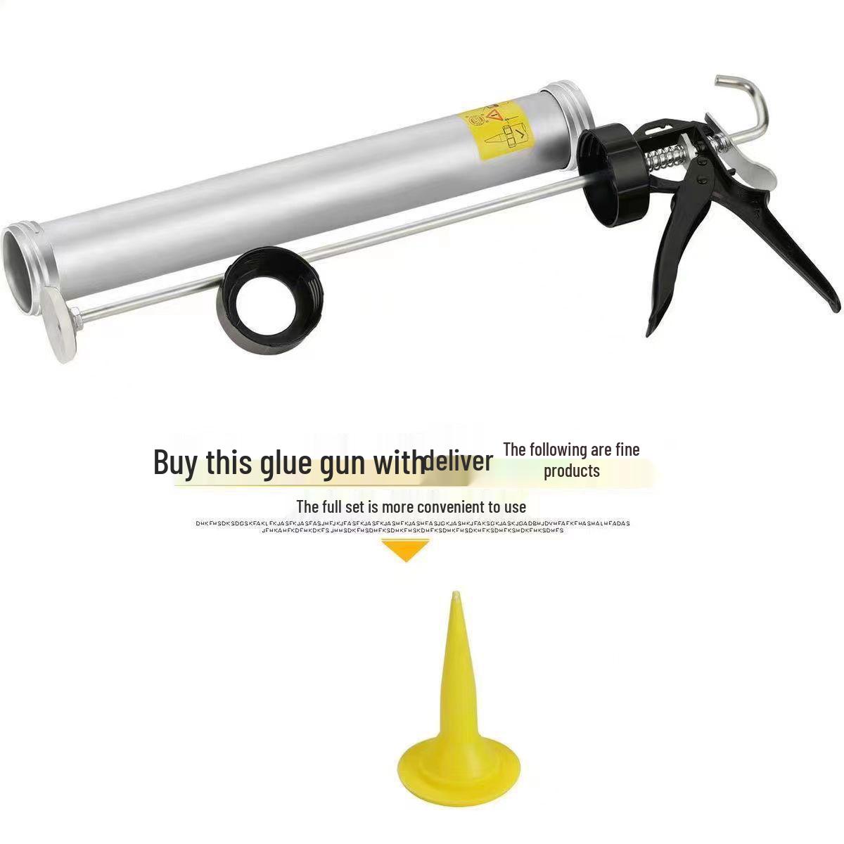 

Strong 995 Aluminum Alloy Glue Gun: Stainless Steel Design, Efficient & Versatile for Various Applications