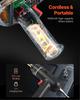 Cordless Plastic Welder Gun 120W Plastic Welder Kit with 400 Staples