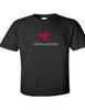 Croatia Airlines Red White Logo Croatian Aviation Black Cotton T-Shirt