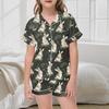 Kids' Printed Pajama Set - Short Sleeve & Shorts Sleepwear