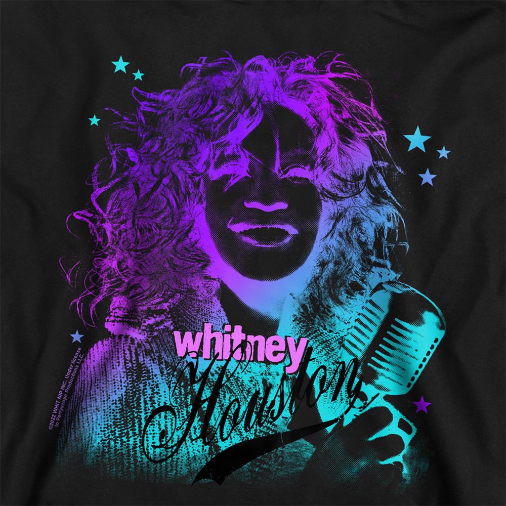 Whitney Houston Childrens/Kids Colour Blend Logo Heather Pullover Hoodie