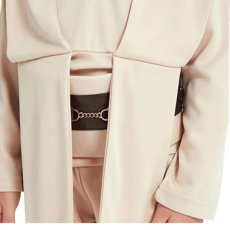 Kids Cosplay Star Wars Costume Jedi Warrior Cosplay Hooded Cloak Clothing Suit Halloween Party Costumes for Child