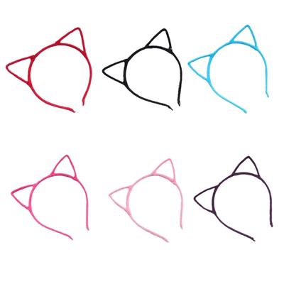 Cerchietto Orecchie di Gatto Festa Cosplay Cartone Animato Fascia per Capelli Colore Caramella Accessorio per la Testa