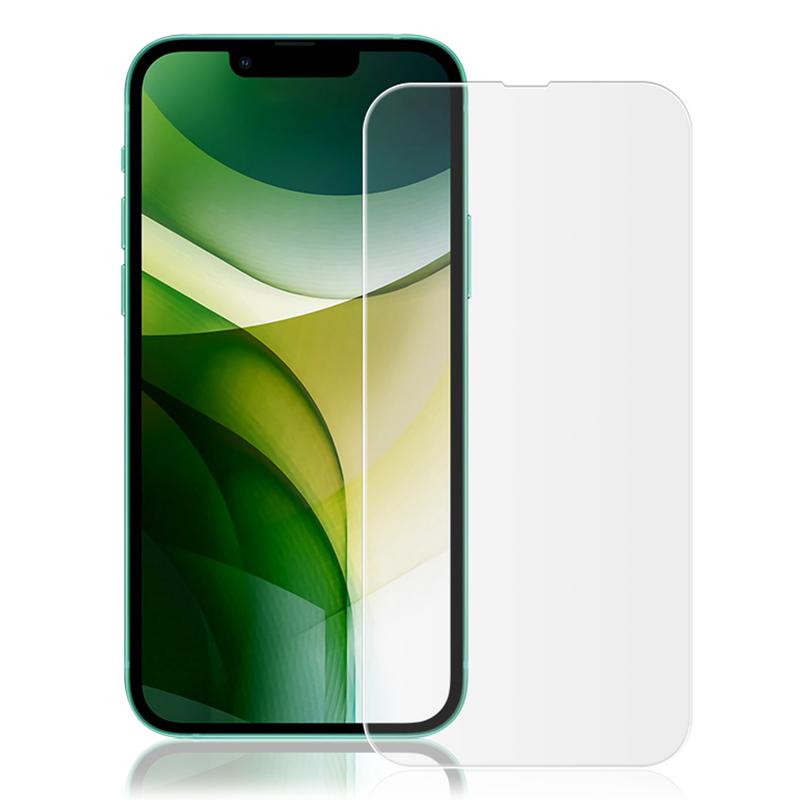 AMORUS Screen Protector for iPhone 13/13 Pro/14,9H Hardness Ultra Clear Transparent Tempered Glass Film Guard