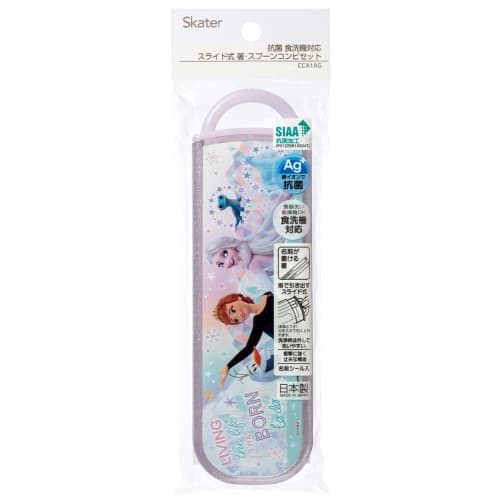 Skater Antibacterial Chopsticks Spoon Set Disney Frozen 22 Made in Japan CCA1AG-A
