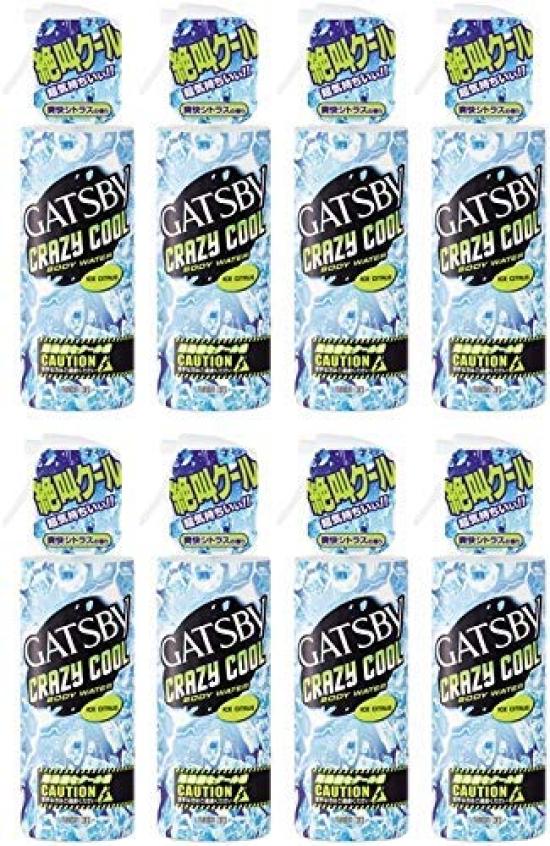 

GATSBY Crazy Cool Body Water Ice Citrus 170mL x 8 pieces [Bulk purchase]